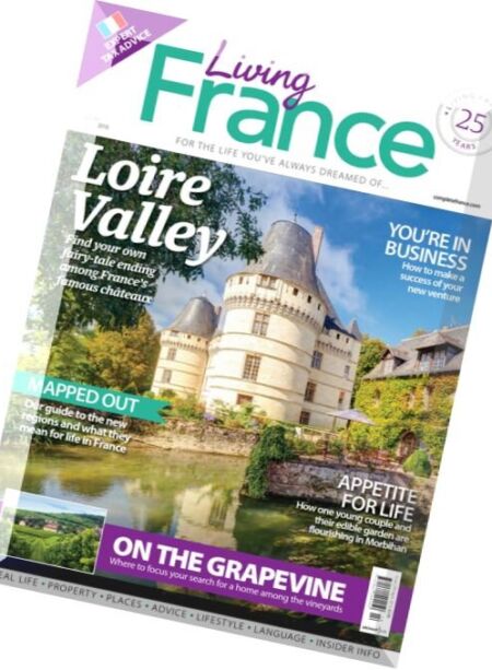 Living France – April 2016 Cover