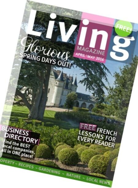 Living Magazine – April-May 2016 Cover