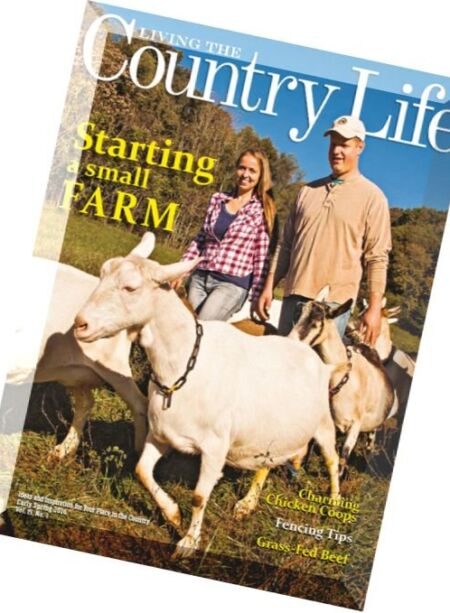 Living The Country Life – Early Spring 2016 Cover