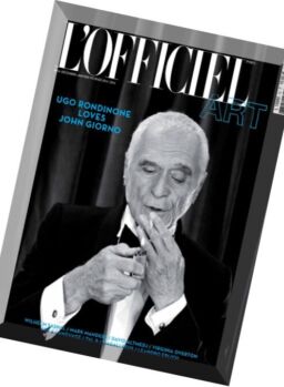 L’Officiel Art – Decembre 2015 – Janvier-Fevrier 2016