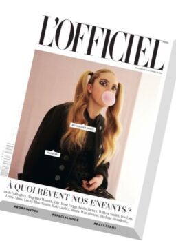 L’Officiel Paris – Mars 2016