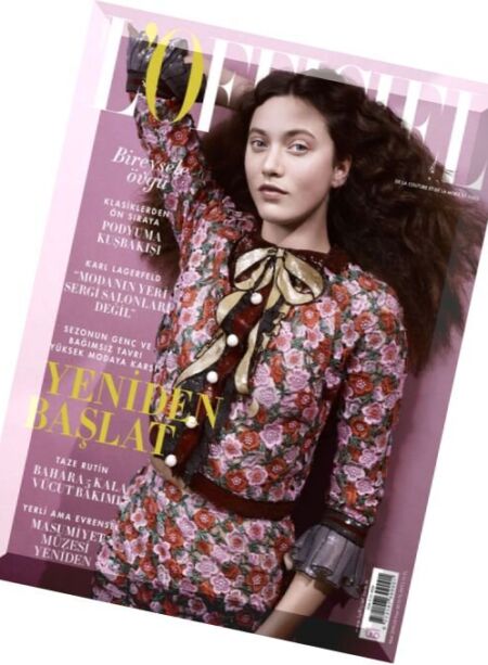 L’Officiel Turkey – Mart 2016 Cover