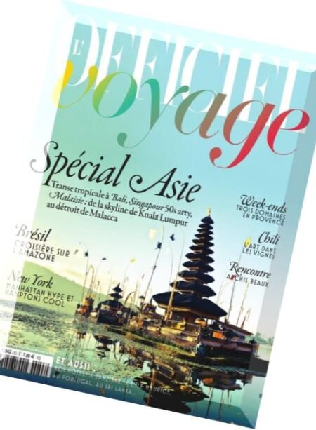 L’Officiel Voyage – Printemps-Eta 2016 Cover