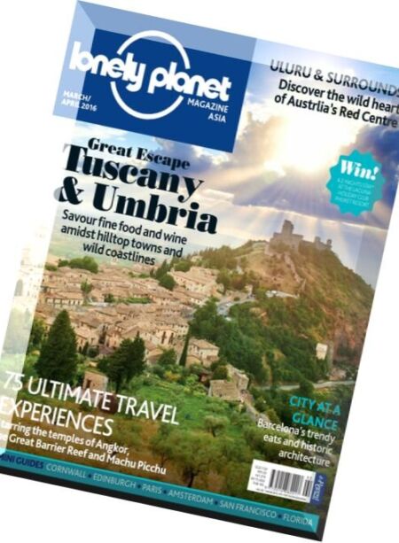Lonely Planet Asia – March-April 2016 Cover