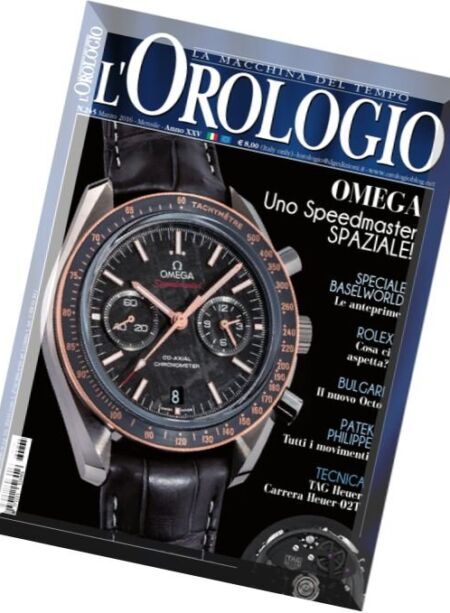 L’Orologio – Marzo 2016 Cover