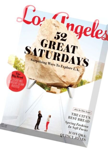Los Angeles Magazine – March 2016 Cover