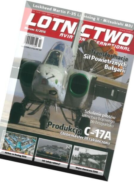Lotnictwo Aviation International – 3-2016 Cover