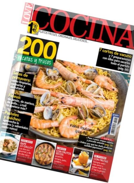 Love Cocina – Abril 2016 Cover