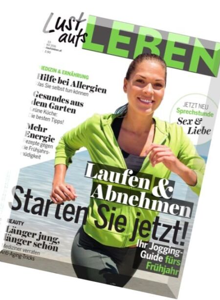Lust aufs Leben – Marz 2016 Cover