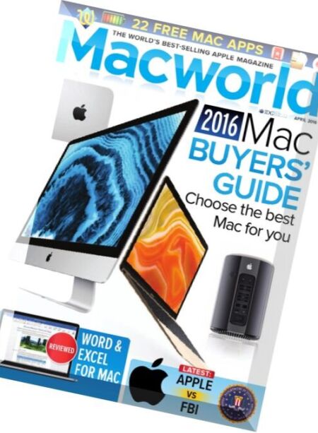 Macworld UK – April 2016 Cover