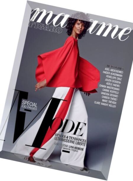 Madame Figaro – 26 Fevrier 2016 Cover