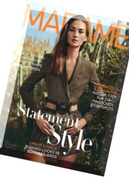 Madame Modemagazin – April 2016