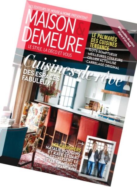 Maison & Demeure – Mars 2016 Cover