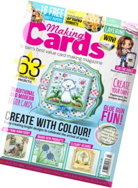 Making Cards – March 2016 Cover