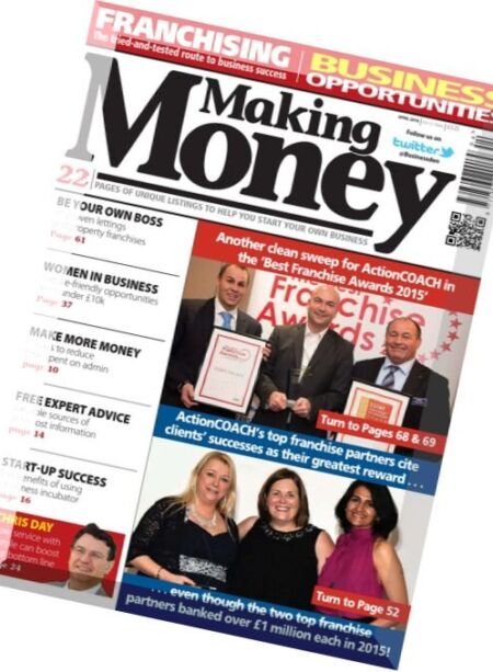 Making Money – April 2016 Cover