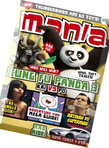 Mania – Issue 187, 2016 Cover