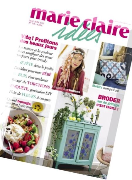 Marie Claire Idees – Mai-Juin 2015 Cover