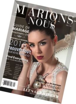 Marions-Nous – Printemps-Ete 2016