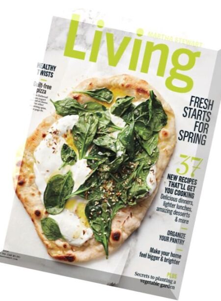 Martha Stewart Living – April 2016 Cover
