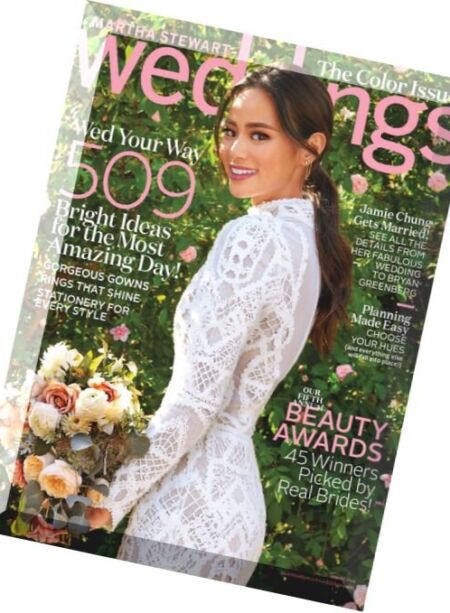 Martha Stewart Weddings – Spring 2016 Cover