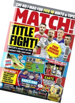 MATCH! – 23 February 2016