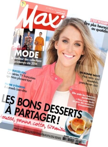 Maxi – 7 au 13 Mars 2016 Cover