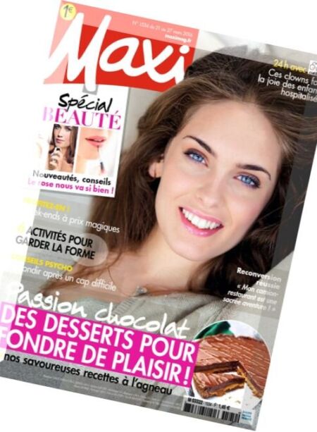 Maxi France – 21 au 27 Mars 2016 Cover