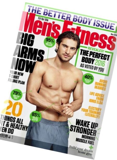 Men’s Fitness UK – May 2016 Cover