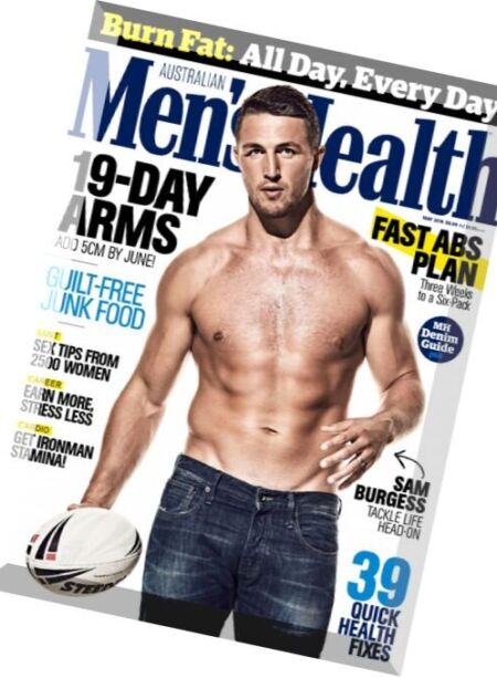 Men’s Health Australia – May 2016 Cover