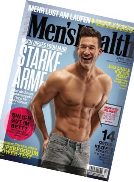 Men’s Health Germany – April 2016 Cover