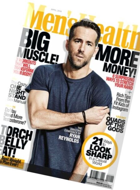 Men’s Health South Africa – April 2016 Cover