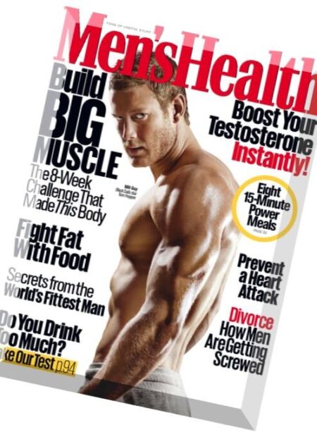 Men’s Health USA – April 2016 Cover