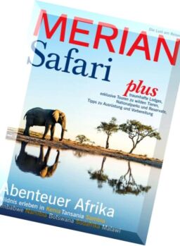 Merian Magazin (Safari in Afrika) – Marz 2016