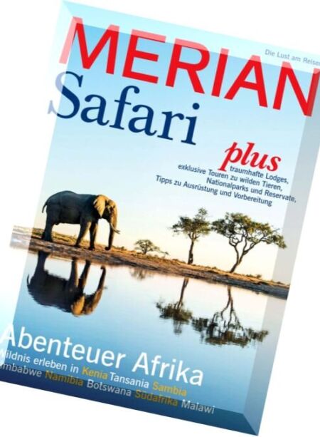 Merian Magazin (Safari in Afrika) – Marz 2016 Cover
