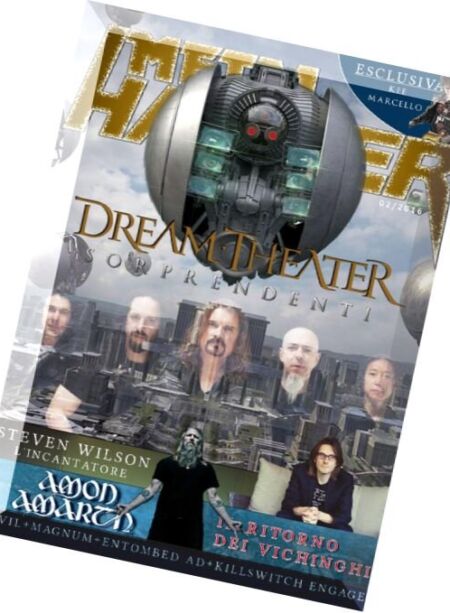 Metal Hammer Italia – Febbraio-Marzo 2016 Cover