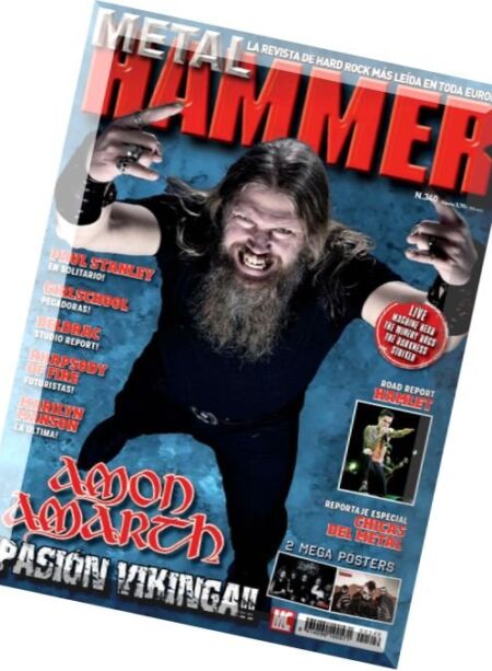 Metal Hammer Spain – Marzo 2016 Cover