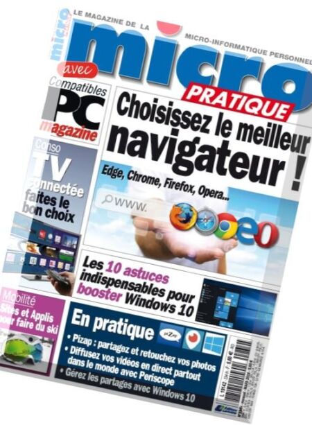 Micro Pratique – Mars 2016 Cover