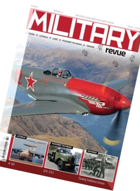 Military Revue – Brezen 2016 Cover