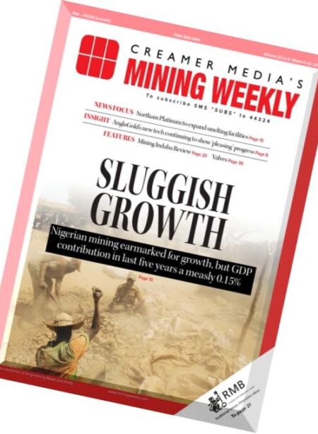 Mining Weekly – 4 March 2016 Cover