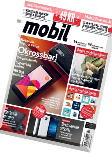 Mobil Sweden – Nr.2 2016 Cover