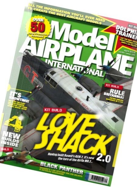 Model Airplane International – Issue 129, April 2016 Cover