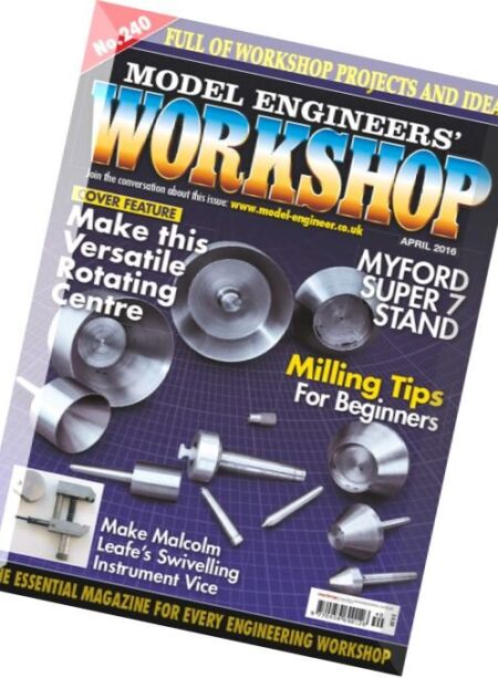 Model Engineers’ Workshop – April 2016 Cover