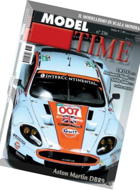 Model Time – Marzo 2016 Cover