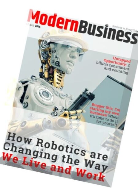 Modern Business – March 2016 Cover