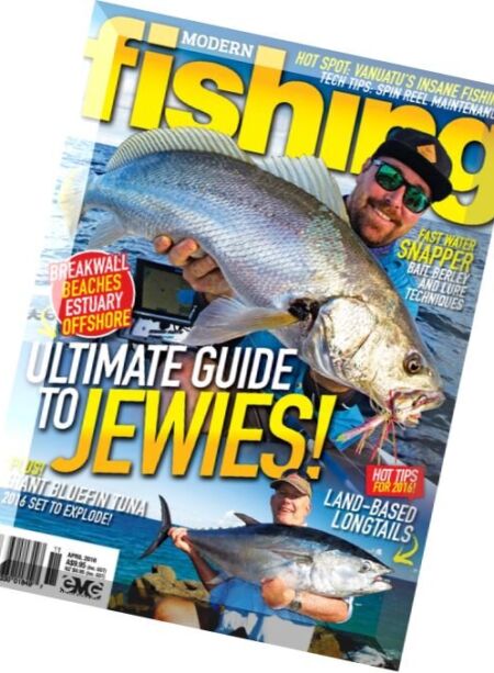 Modern Fishing – April 2016 Cover