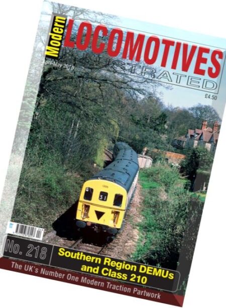 Modern Locomotives Illustrated – April-May 2016 Cover