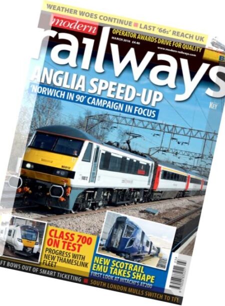 Modern Railways – March 2016 Cover
