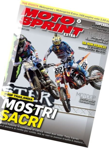 Moto Sprint Extra – Marzo 2016 Cover