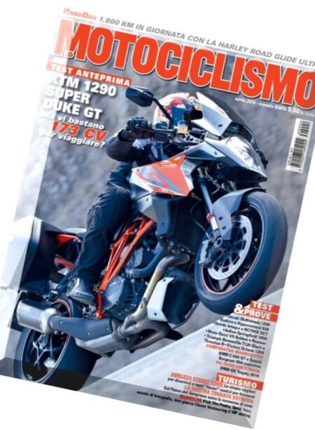 Motociclismo – Aprile 2016 Cover