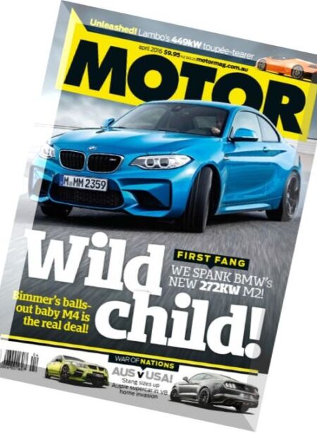 MOTOR Australia – April 2016 Cover